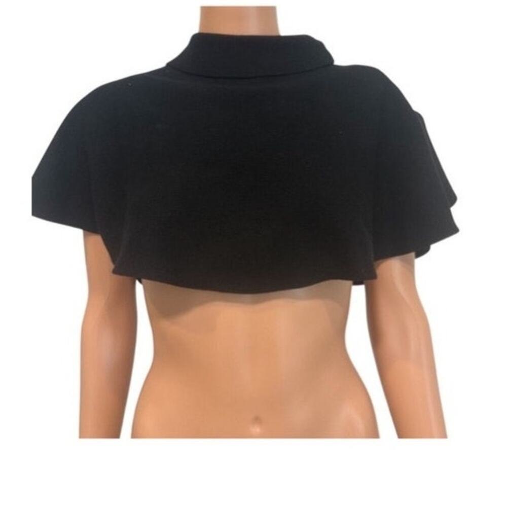 Hot Kiss medium knit turtleneck poncho cape shrug cover A1 3308